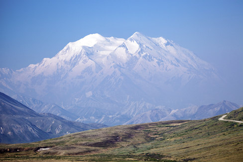 Photo of Mt. McKinley (formerly Denali).